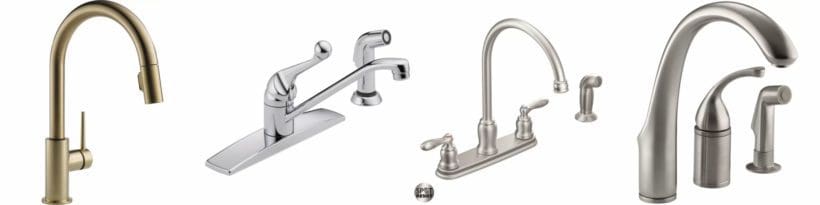 how kitchen faucets are connected from below        <h3 class=