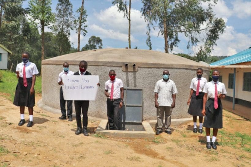 Kenya Thank you Legacy Plumbing