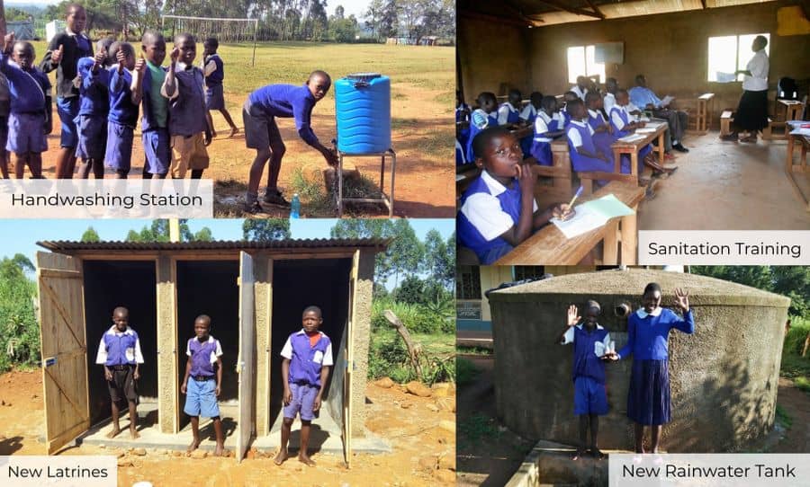 Ewamakhumbi Primary School​ Handwashing Stations