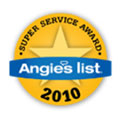 Angies List Super Service Award 2010