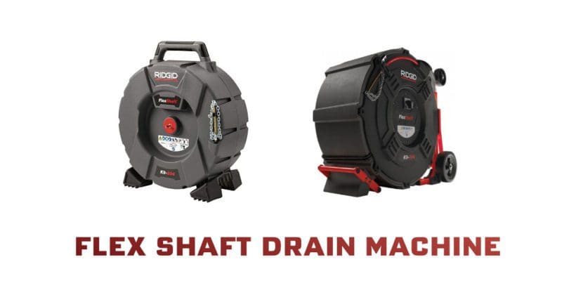 Image of two different flex shaft machines