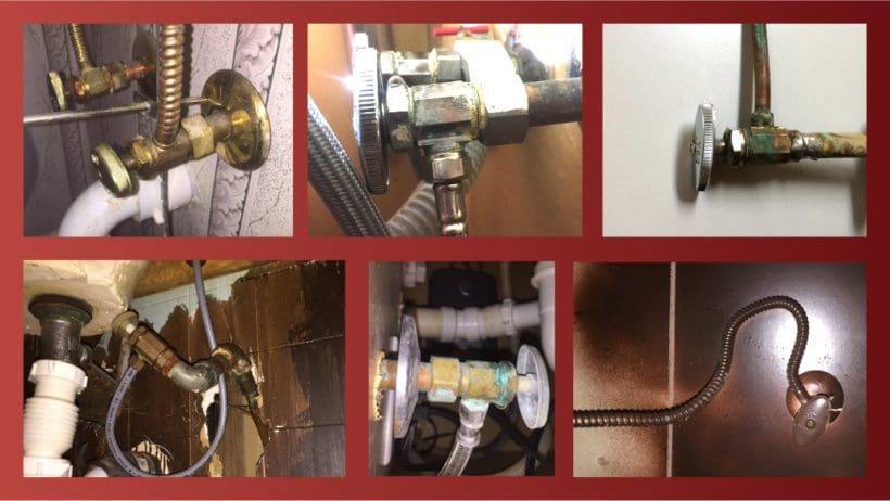 Pictures of Multi-Turn Valves in Various Conditions